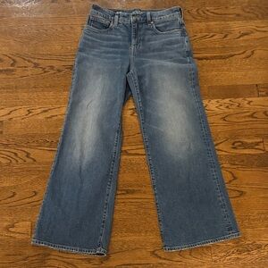 J. Crew 27P Denim Trouser in Charlotte Wash